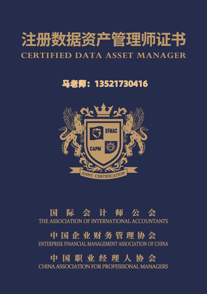 万博ManBetX中英联合认证数据资产管理师的主要职责(图4)